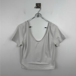 Lululemon Women Align V Neck Shirt Size 4